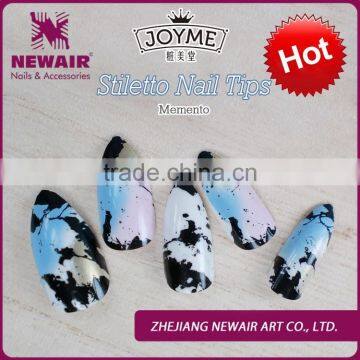 2017 Top Nail Shape Coffin Oval Stiletto Square Finger Nails Tips Beauty Salon photo-6