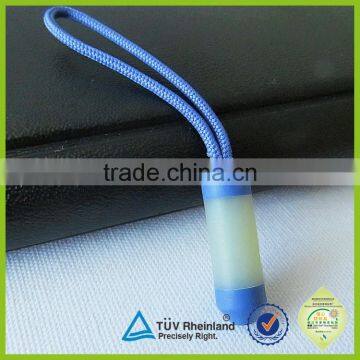 Custom Green Fastness Security Woven Cords Soft Pvc Zipper Pullers Sale photo-3