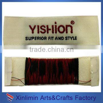 customized apparel tags and labels custom labels fabric PVC label