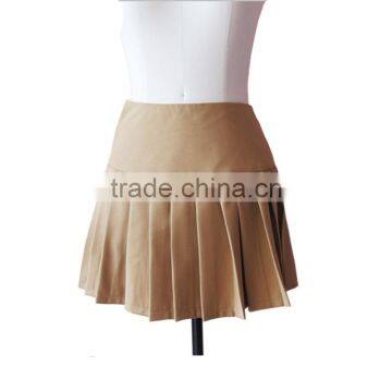 Khaki School Uniform Patterns With Blazer Shirt and Skirt Wholesale photo-3