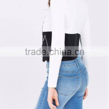 2016 Hot Sale Wholesale Life Bomber Types Fabric Material Jacket for Women photo-3