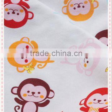 China Supplier Knitted 100%cotton Printed Interlock Fabric for Garment photo-5