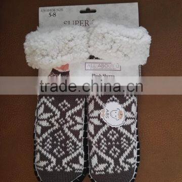 Wholesale Lady Indoor Home Slipper Socks photo-2