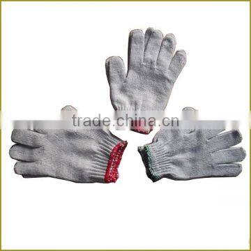 7G Knitted Industrial White Cotton Safety Gloves photo-3