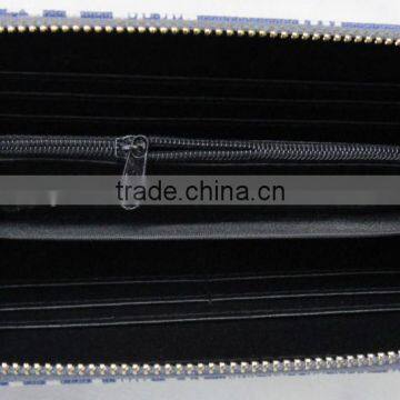 Fashion Lady New Vogue Cotton Zipper Canvas Wallet photo-3