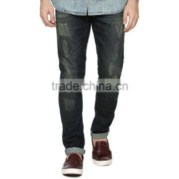 Plain Ripped Jeans Denim Jeans Import High Quality