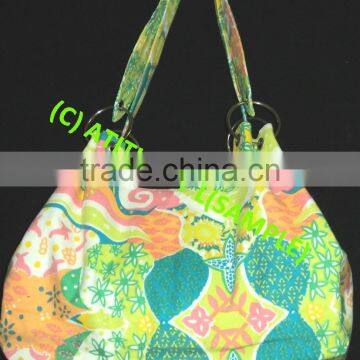 COTTON CANVAS HANDBAGS