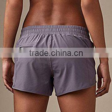 MGOO Wholesale Drawstring Waistband Womens Sport Shorts 100% Polyester Dri Fit Short Pants photo-5