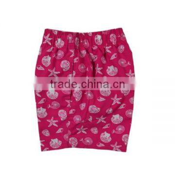 Best Quality Sea Star Print Pink Kids Board Shorts photo-4