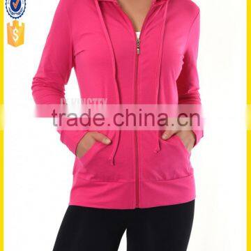 Woman Fitness Wholesale Zip Up Run Hoodies Custom Fleece Gym Hoodies photo-4
