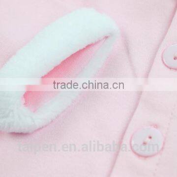 10TB1-7 Pink Color100% Cotton Winter Baby Knitted Clothing Set Baby10Pcs Set With Hanger Package photo-4