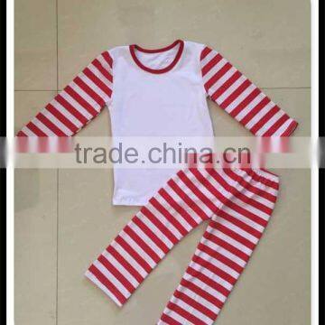 Fall Winter Ruffle Set Girl Clothing Set Persnickety Christmas Kids Unisex Stripes and Dots Sister and Brother Pajamas Sets photo-3