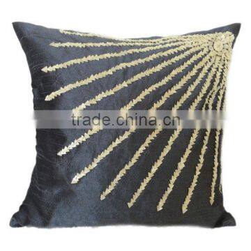 Mother Of Pearl Embroidery, Sun Burst Pillow , Sun Burst Pattern Pillow, Decorative Pillow Cover,Couch Pillow photo-2
