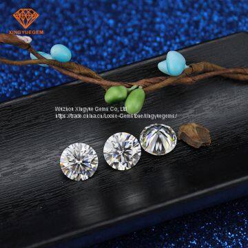 Cheapest high quality China synthetic 2 carat loose moissanite forever brilliant