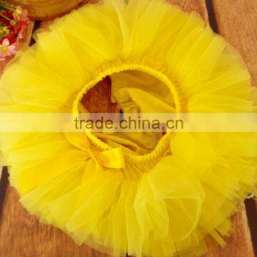 2015 Hot Sales! Baby Pink Wholesale Lace Ruffle Tutu Bloomers Baby Bloomers photo-3