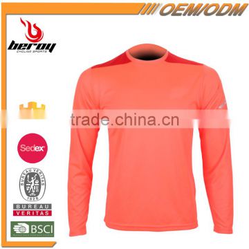 Wholesale Mens Plain Long Sleeve Thermal T Shirt for Sports Fitness