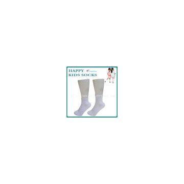 short cotton socks school sock customzied by guangzhou