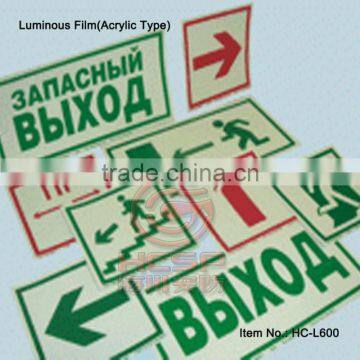 Photo Luminescent Film Sheeting ACRYLIC Type photo-3