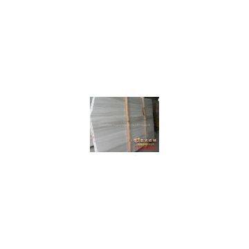 White Wood Vein Marble slab