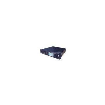 1KVA 0.7kw Rack mount online UPS 115 - 300V AC input , pure sine wave output