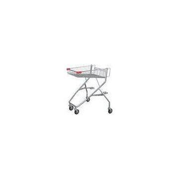 80L -  120L Lower Metal Basket Disabled Shopping Trolley For Wheel Chairs