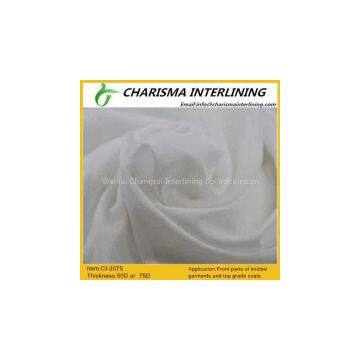 Soft and Comfortable Handle Feeling Woven Interlining 2075 photo-2