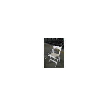 White Folding Chair