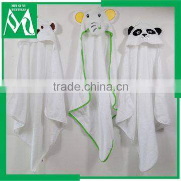 Baby hooded towel custom soft bamboo baby washcloth wholesale