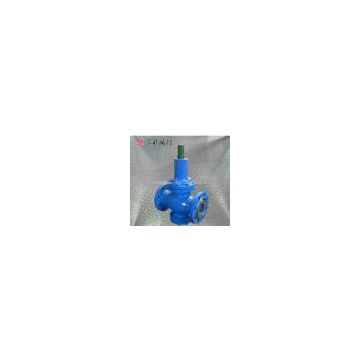 Spring diaphragm reducing valve