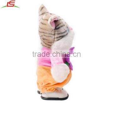 Cute Electric Cat Walk Singing Plush Toys for Children photo-2
