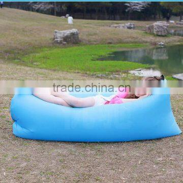 2017 Hot New Design Outdoor Lazy Sofa New Comfortable Beach Air Laybag Nylon Fabric Inflatable Bean Bag Air Sofa photo-3