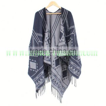 Fashion New Poncho Knitted Blanket Scarf cartoon print Warm Cashmereshawl blanket