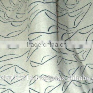 Printed cotton linen table runner/table cloth