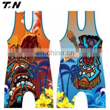 Sublimated Wrestling Singlet/Wrestling Wear photo-3
