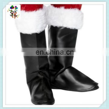 Deluxe Christmas Party Santa Boot Shoes Covers with Fur HPC-1009