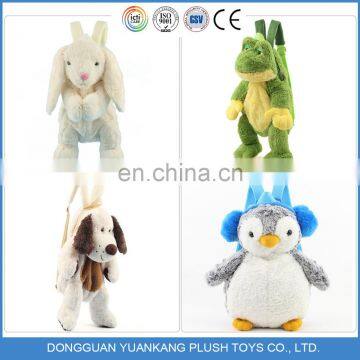 kid plush backpack plush animal backpack