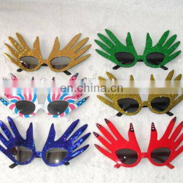 Carnival festival palm crazy party funny safety eye glasses frame PG-0028