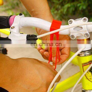 Bicycle Silicone Bandages Mtb Bike Tie Strap photo-6