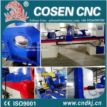 cnc wood lathe machine price good with color customization