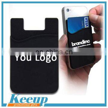 Customized Silicone Smart Phone Wallet