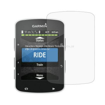 LCD screen electrostatic coasting for Garmin EDGE 520 bicycle/Bike GPS speed LCD screen protector toughened film Glass