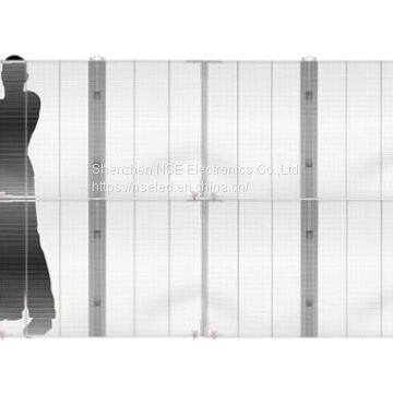 Transparent LED Display, Look-through LED Screen, Led Mesh Display, Transparent Led Video Wall
