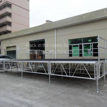 RK Popular Wedding Stage Equipment Portable Aluminum Stage With Adjustable Legs for Sale