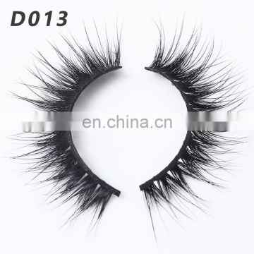 D013 3d mink eyelashes wholesale custom made eyelashes