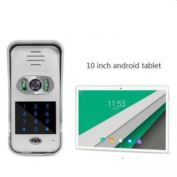 WIFI doorbell with 9inch tablet camera doorbell