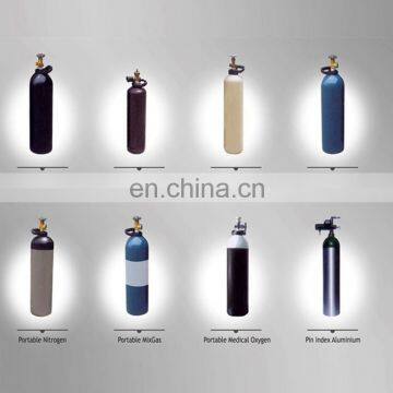 2-40L High Pressure Oxygen Gas Cylinder, Seamless Steel Oxygen Cylinder,Oxygen Cylinder