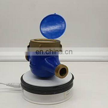 Competitive price brass domestic MJ water meter with pulse output