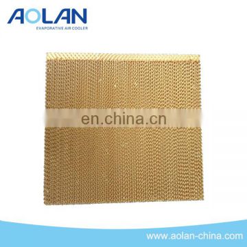 honey comb evaporative cooling pad paper water air cooler for greenhouse, pourtry farm and pig house