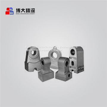 Hammer in Metal Shredder Spare Parts Hot Sale Sand Making construction Machine Parts