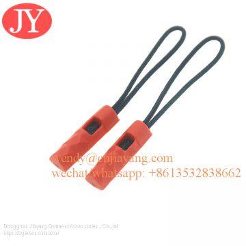 Jiayang Blue Color Durable Cord Zipper Puller String Zipper Pull Silicon Zipper Puller photo-2